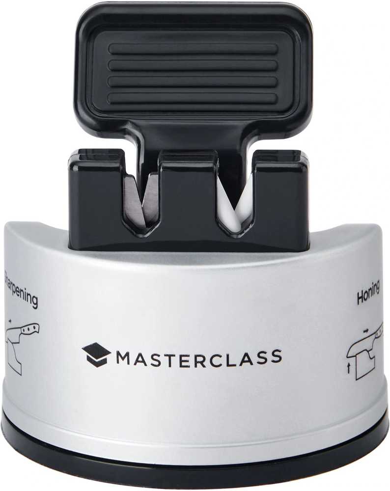 MasterClass Brousek na nože Smart Sharp Dual, stříbrná