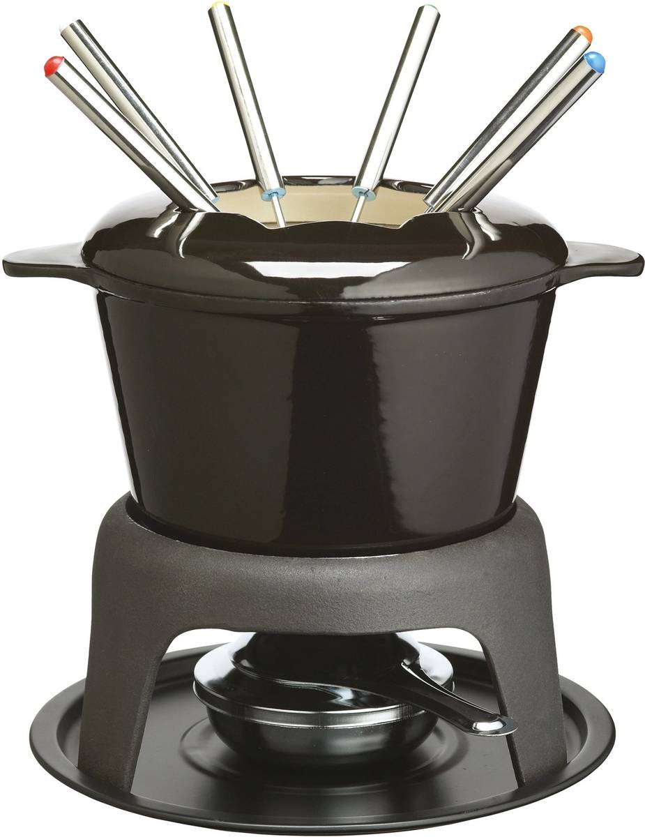 MasterClass Sada na fondue, černá