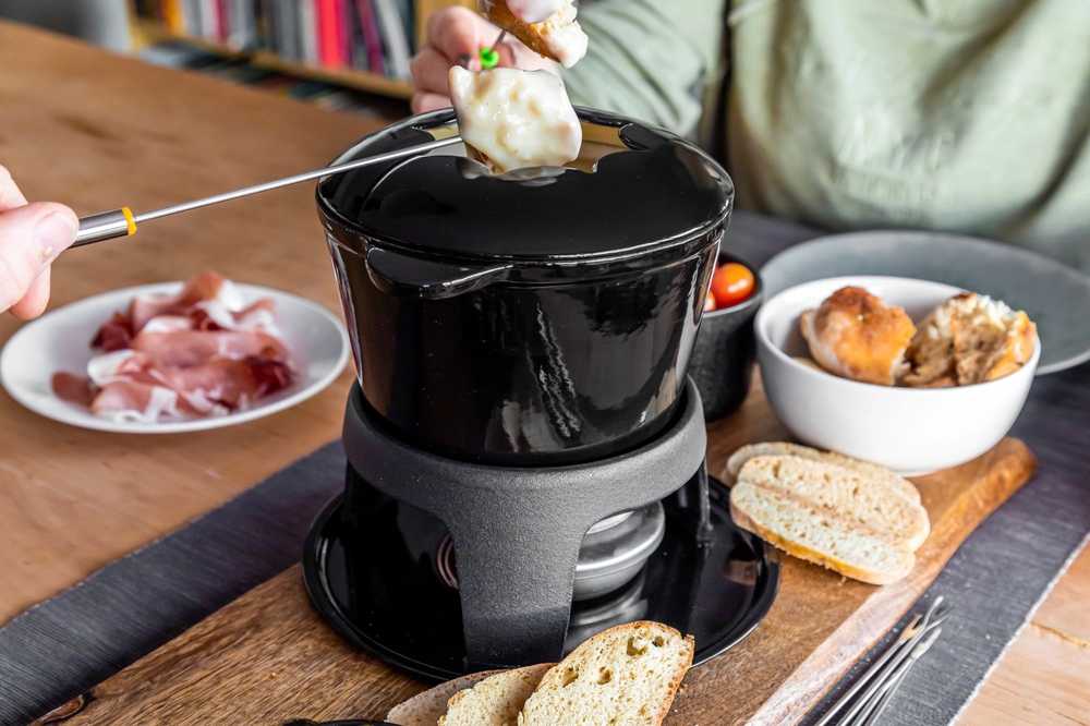 MasterClass Sada na fondue, černá