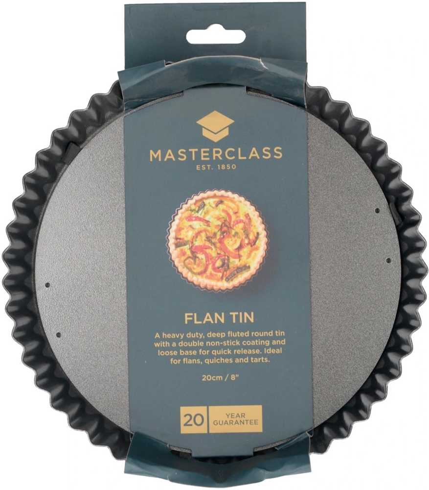 MasterClass Nepřilnavá forma na koláč / quiche, s odnímatelným dnem, 20 cm