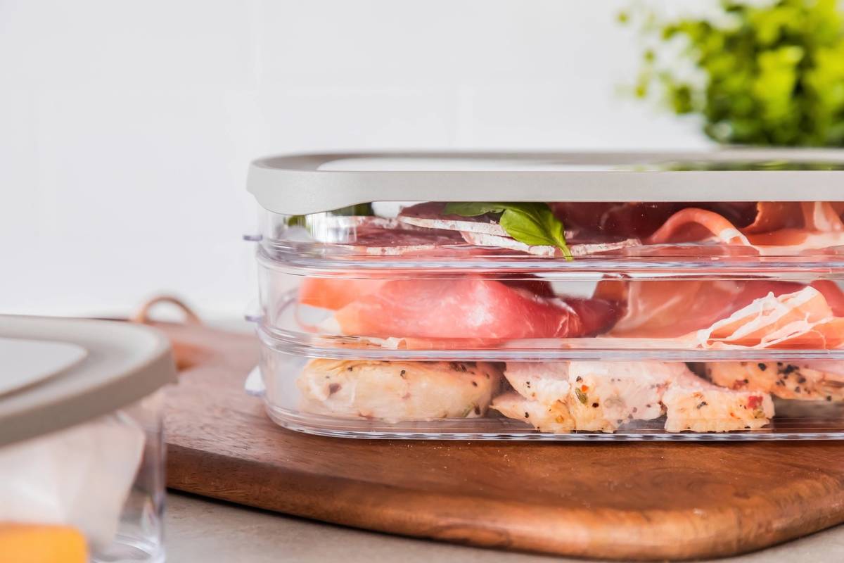 MasterClass Úložný box na potraviny, více sekcí
