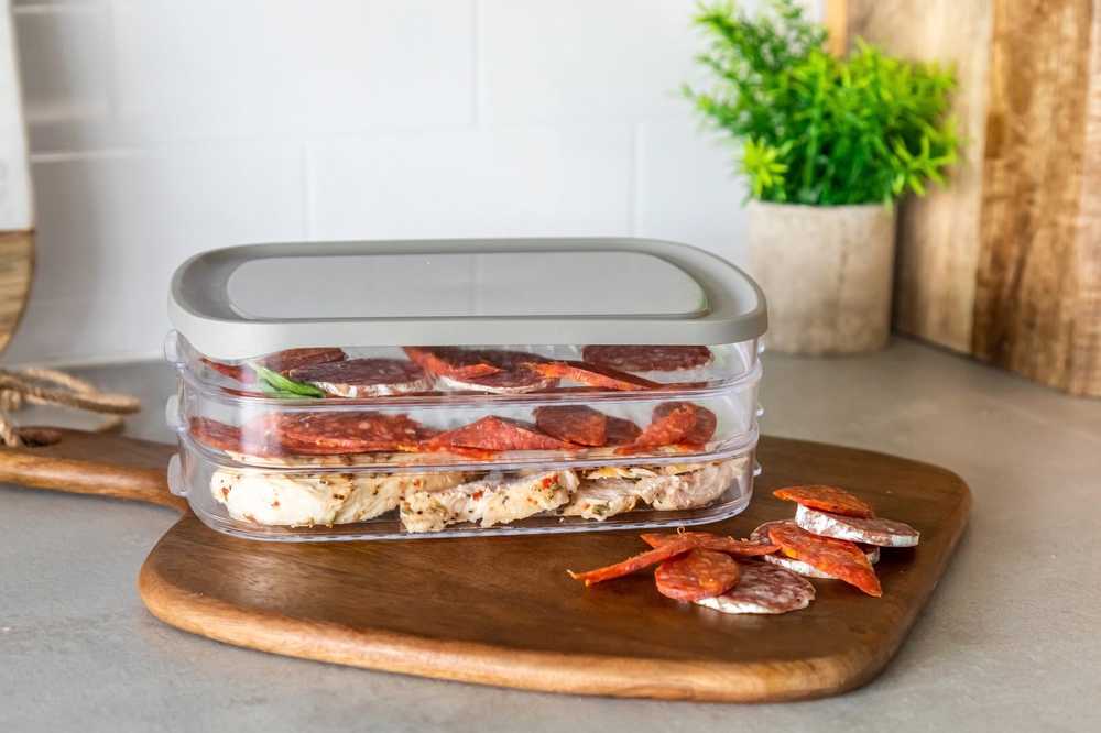 MasterClass Úložný box na potraviny, více sekcí