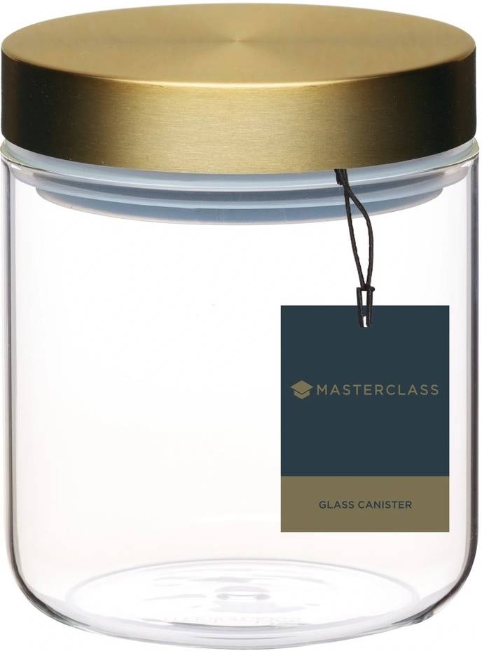 MasterClass Skleněná dóza na potraviny, 700 ml