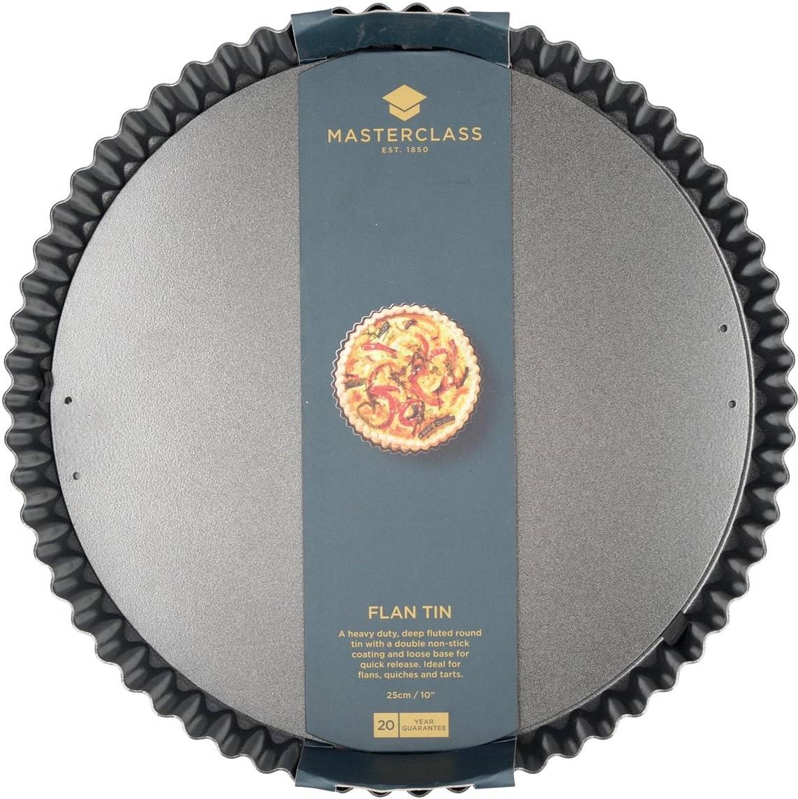 MasterClass Nepřilnavá forma na koláč / quiche, s odnímatelným dnem, 25 cm