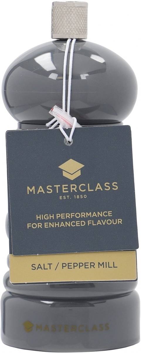 MasterClass Mlýnek na sůl / pepř, tmavě šedá, 12 cm