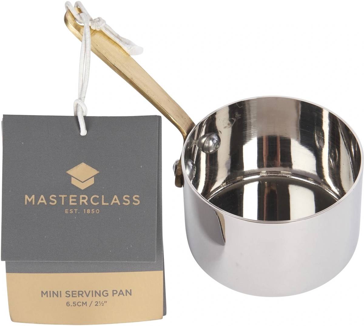 MasterClass Nerezový mini rendlík na omáčku, 6.5 cm