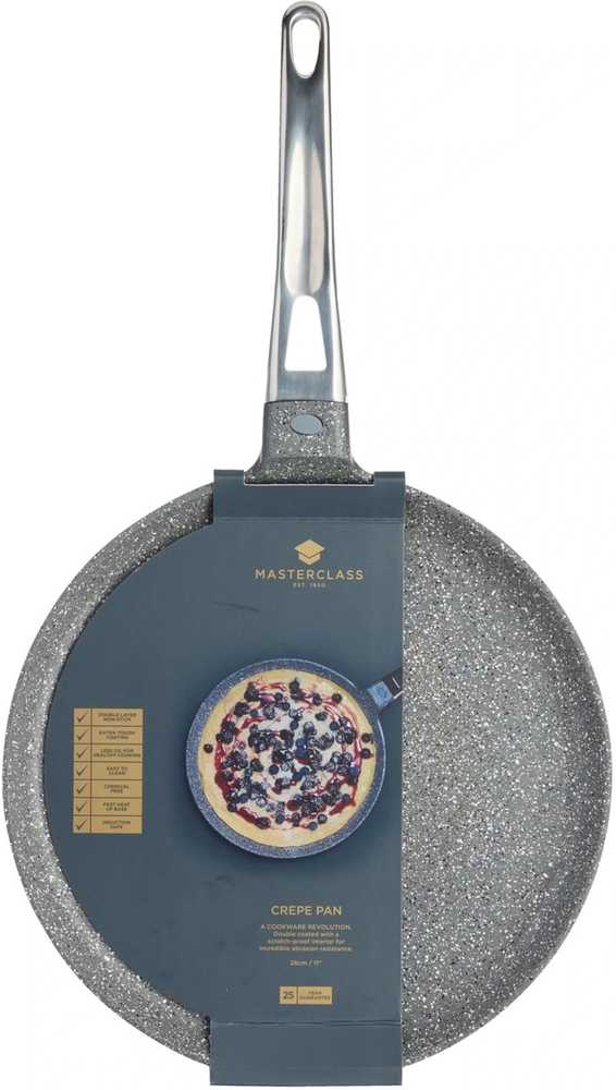 MasterClass Pánev na palačinky z litého hliníku, 28 cm