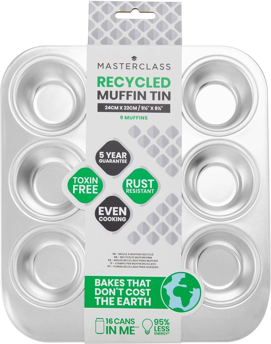 MasterClass Forma na muffiny z recyklovaného hliníku