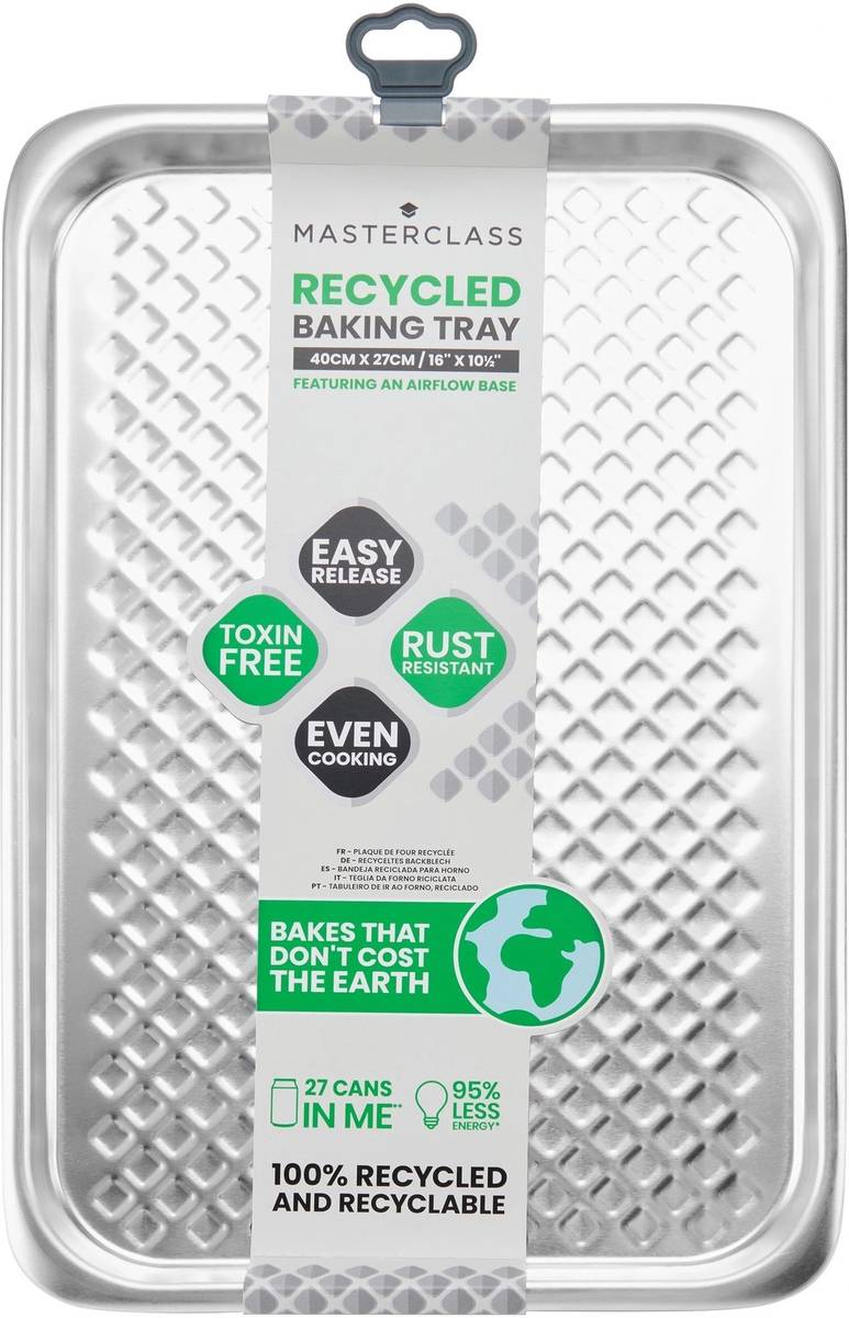 MasterClass Plech na pečení z recyklovaného hliníku