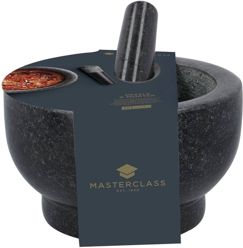 MasterClass Hmoždíř s tloučkem, 20 cm