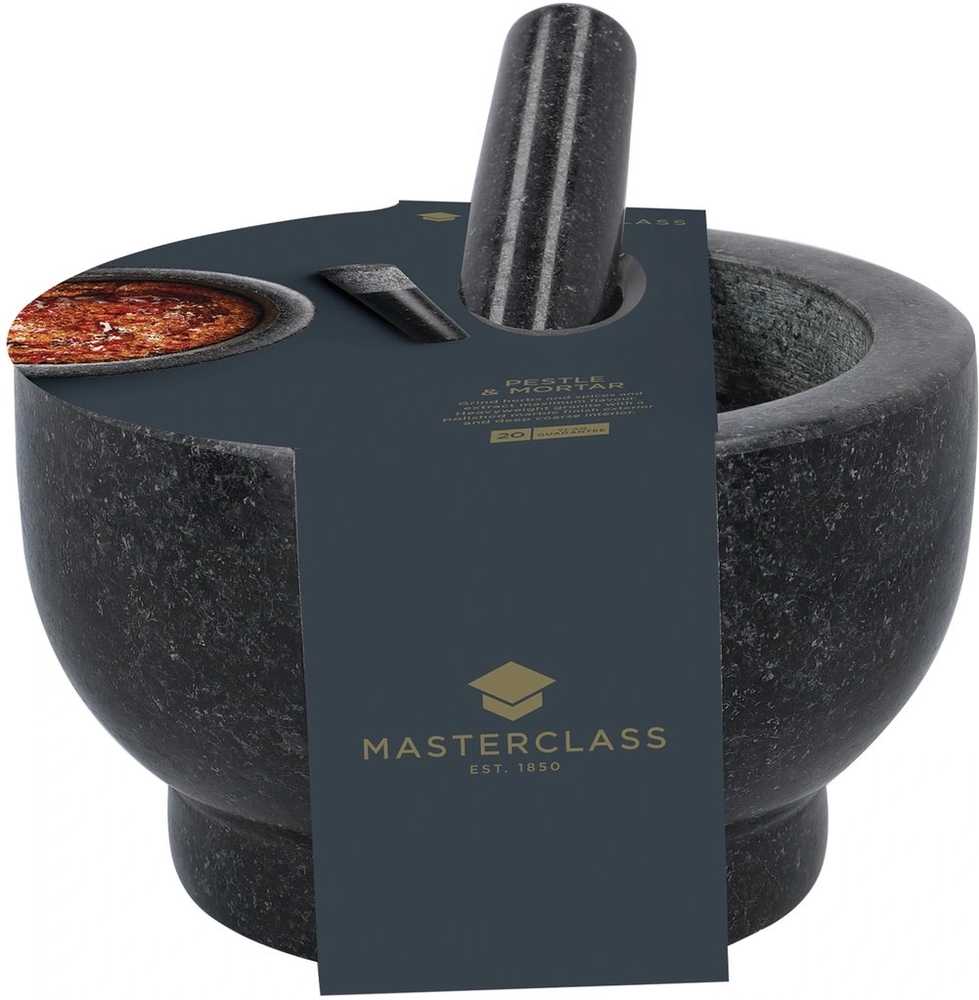 MasterClass Hmoždíř s tloučkem, 20 cm