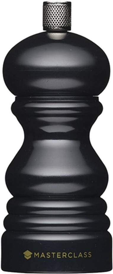 MasterClass Mlýnek na koření, černá, 12 cm