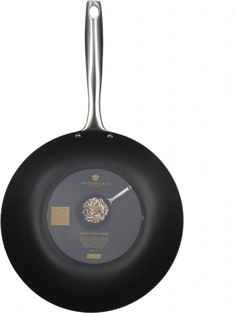 MasterClass Pánev Wok, 30 cm