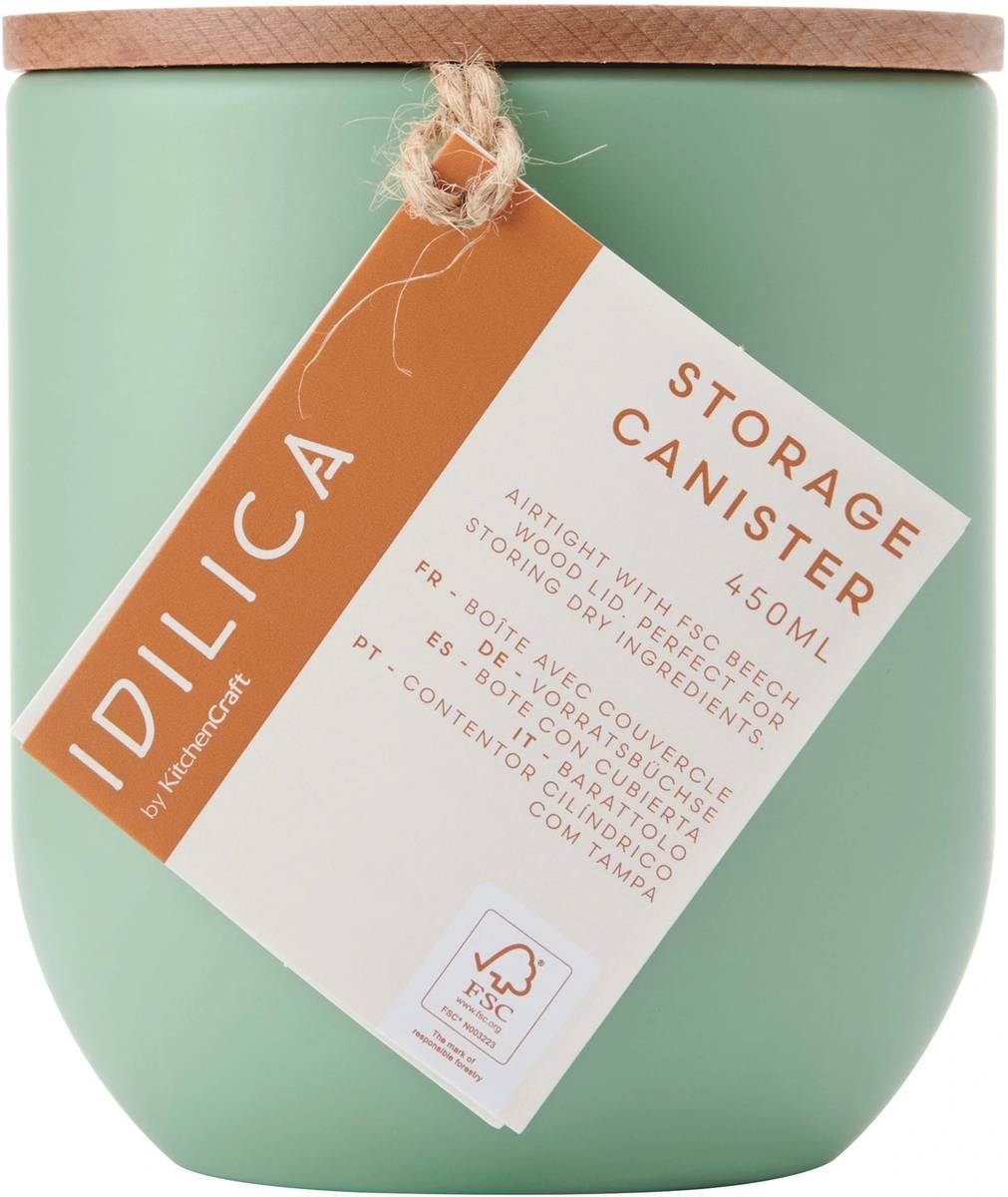 Idilica Dóza na potraviny, 450 ml, zelená