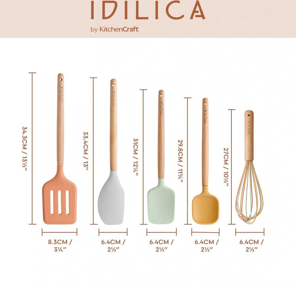 Idilica Sada kuchyňského náčiní, 5 ks