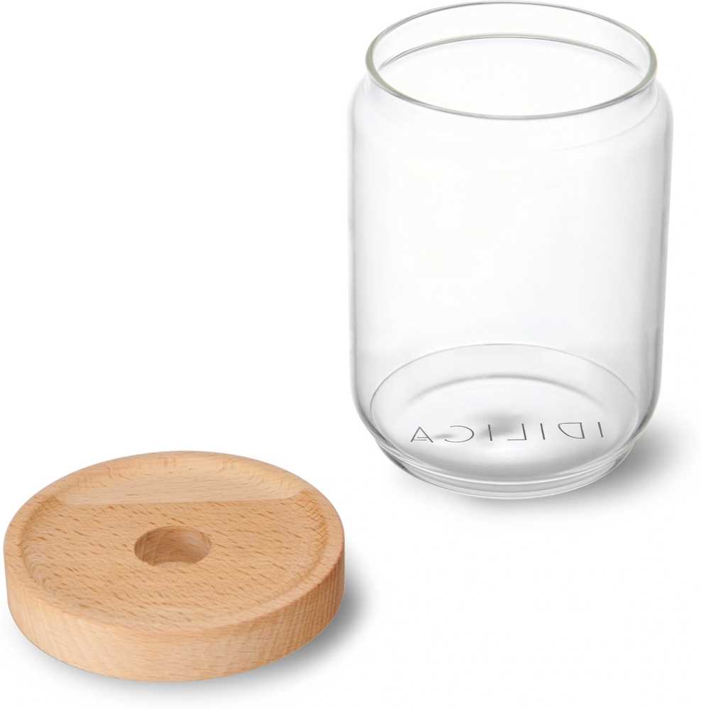 Idilica Skleněná dóza na potraviny, 500 ml