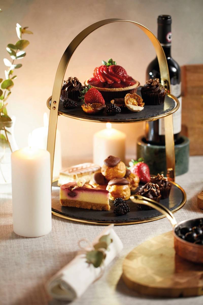 Artesà Servírovací stojan, dvoupatrový