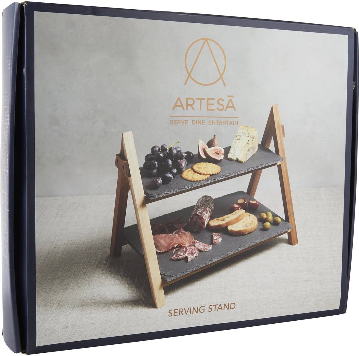Artesà Dvoupatrový podnos, 40 x 25 cm