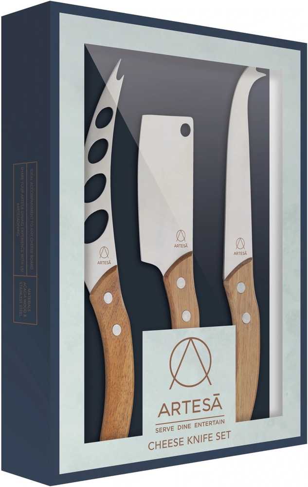 Artesà Sada nožů na sýr, 3 ks