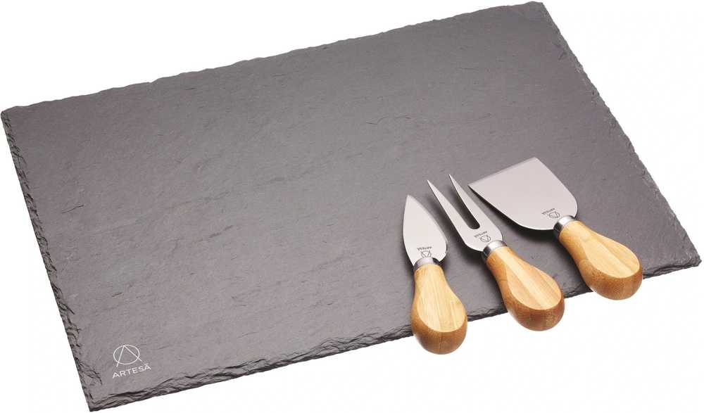 Artesà Sada na servírování sýrů, s břidlicí