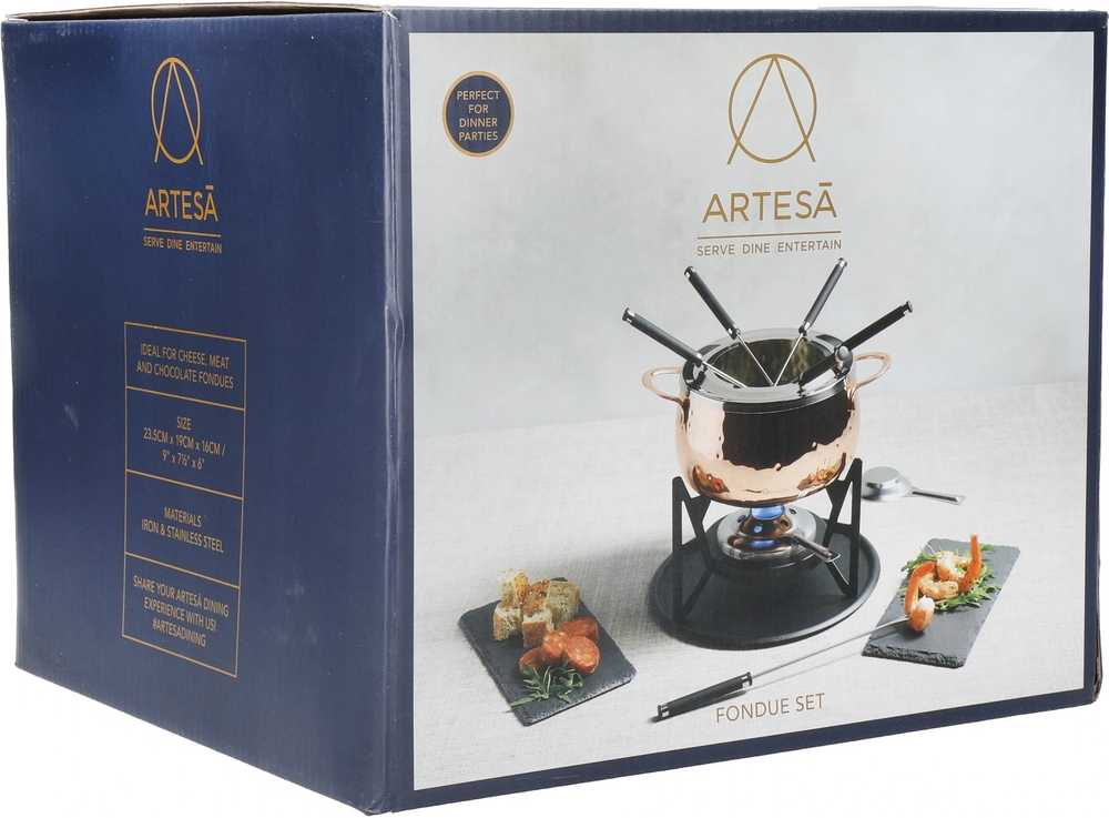 Artesà Sada na fondue s měděným povrchem