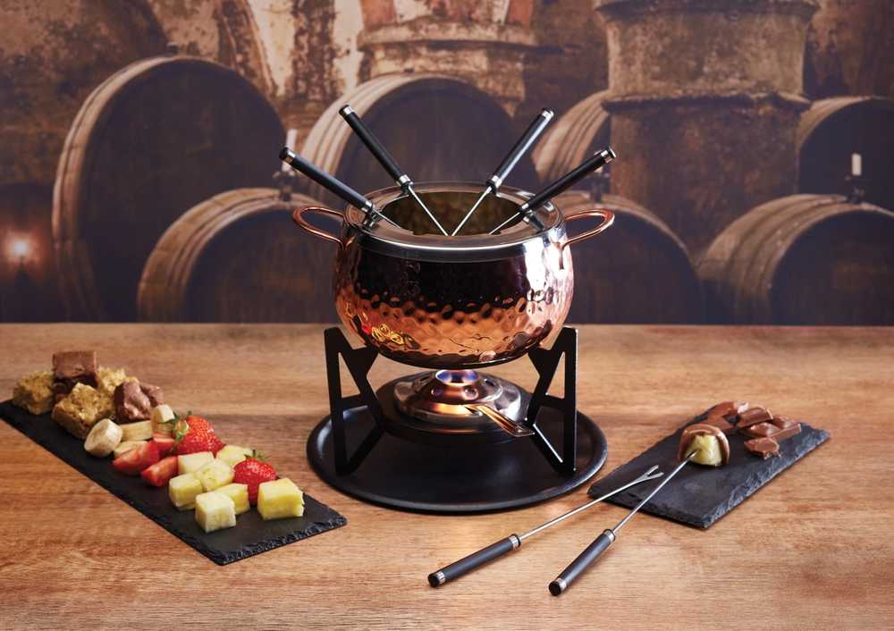 Artesà Sada na fondue s měděným povrchem