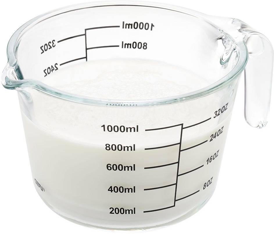 Gefu Skleněná odměrka Dimenso, 1 l