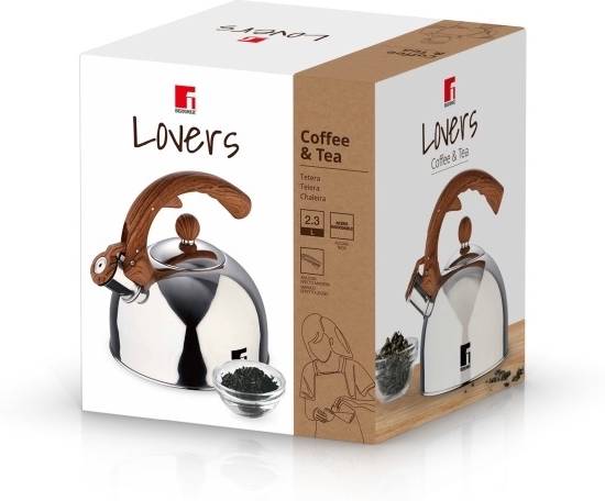 Bergner Konvice pískací nerez Lovers 2.3 litru