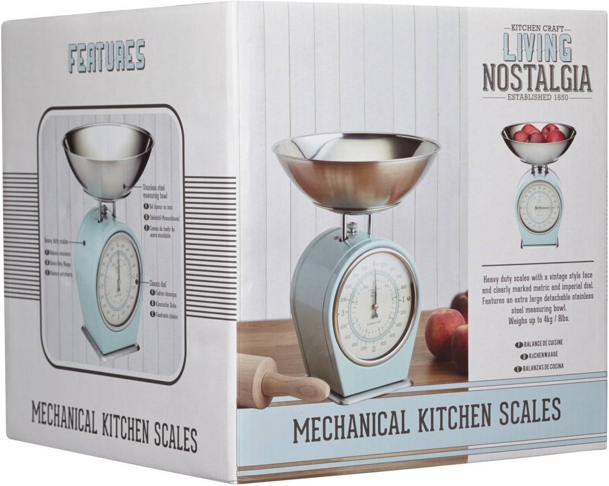 KitchenCraft Kuchyňská váha, modrá