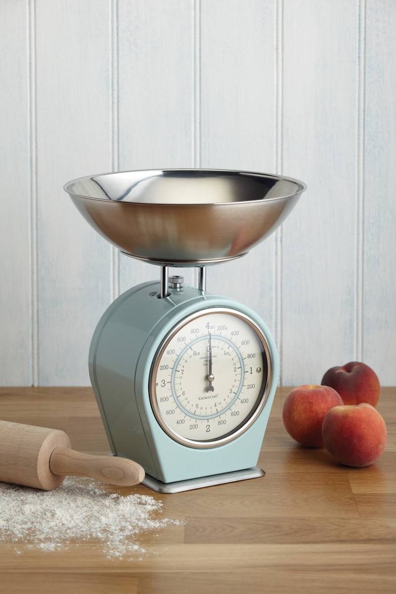 KitchenCraft Kuchyňská váha, modrá