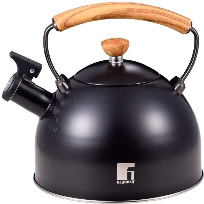 Bergner Konvice pískací CHARCOAL 2,3 litru fialovočerná