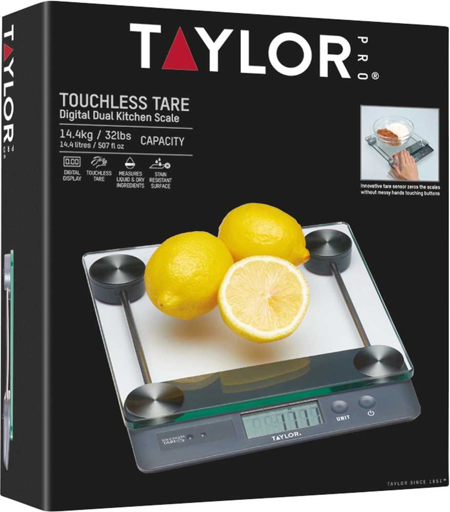 Taylor Kuchyňská váha, Pro Touchless