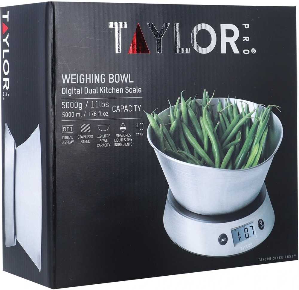 Taylor Kuchyňská váha, Pro Weighing Bowl