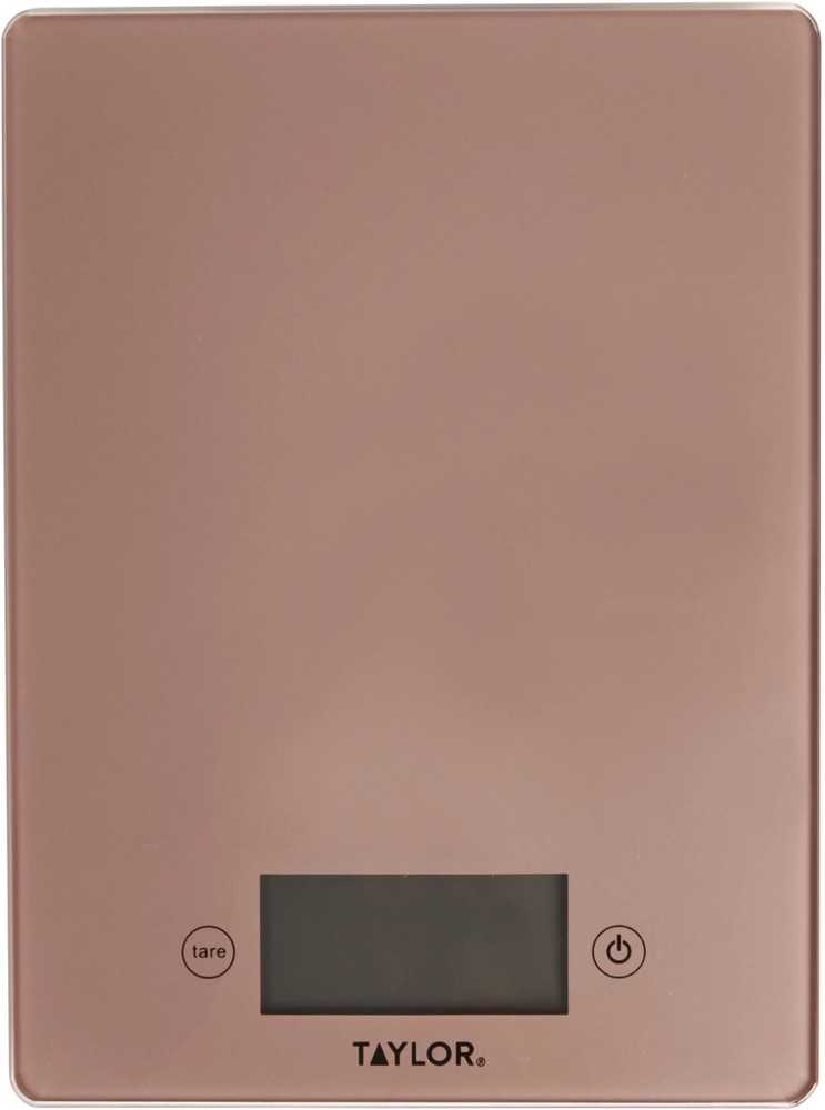 Taylor Kuchyňská váha, Pro Glass Rose Gold
