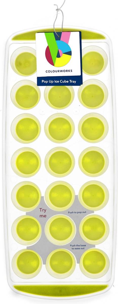 Colourworks Forma na led Brights, zelená