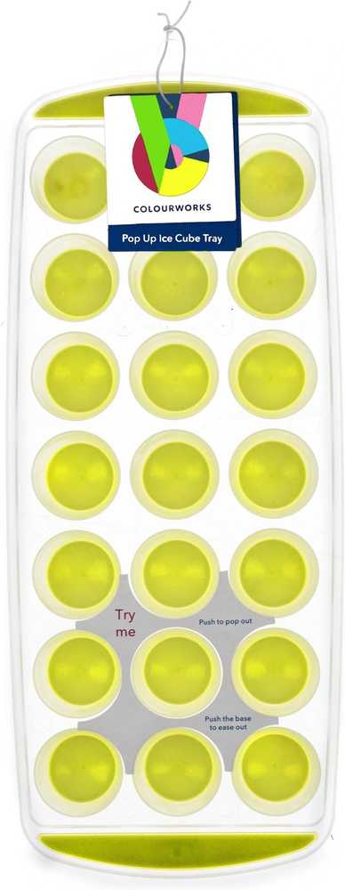 Colourworks Forma na led Brights, zelená