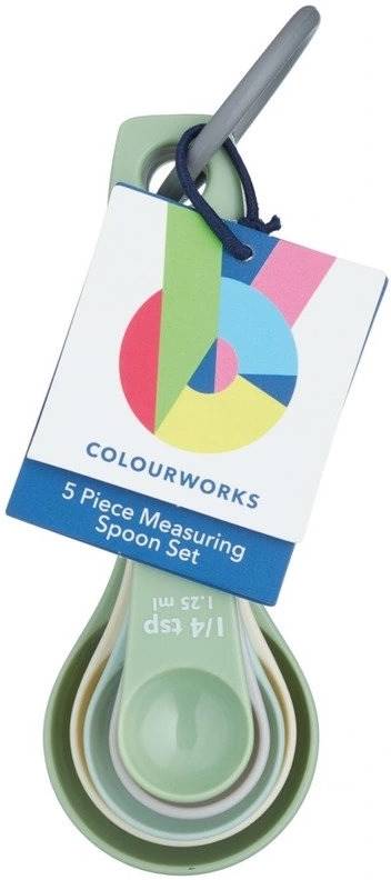 Colourworks Sada odměrných lžiček Classics, 5 ks