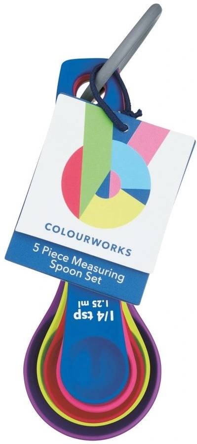Colourworks Sada odměrných lžiček Brights, 5 ks