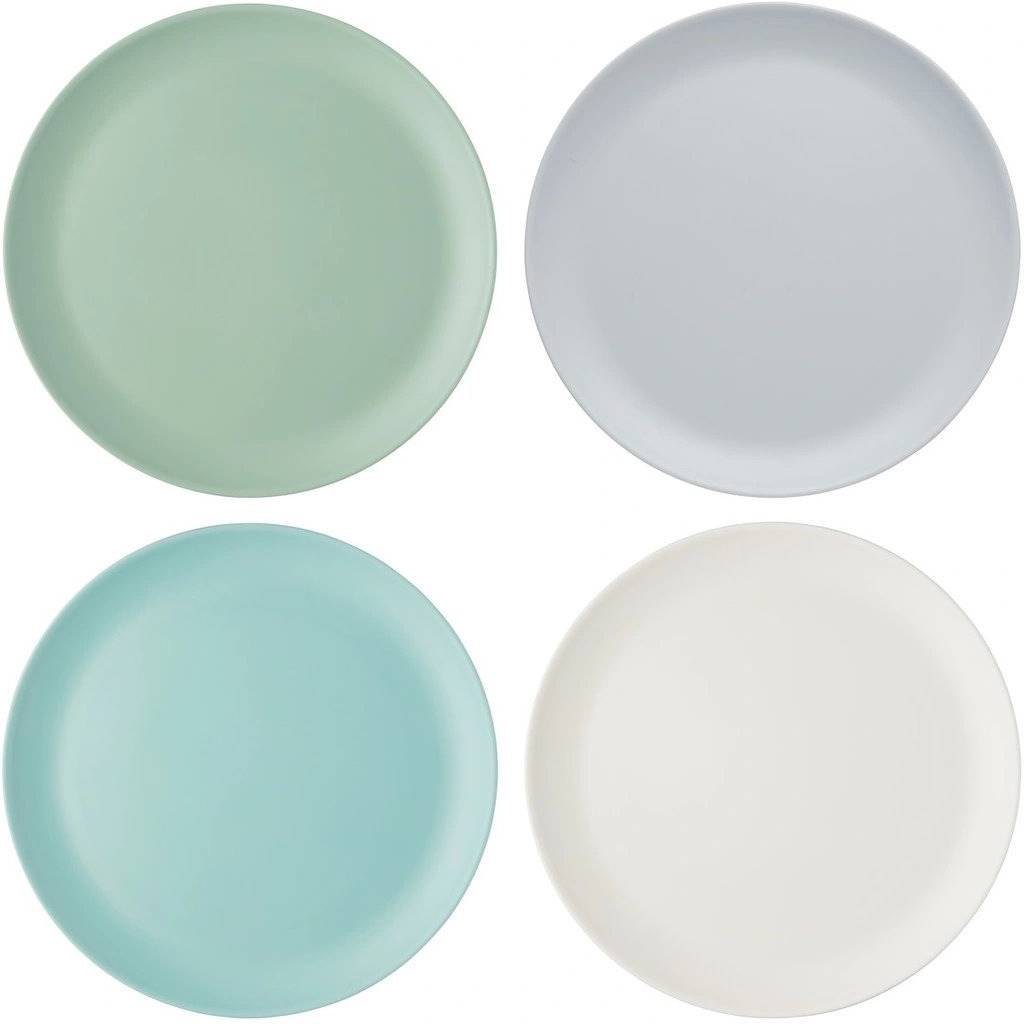 Colourworks Sada talířů z melaminu Classics, 28 cm