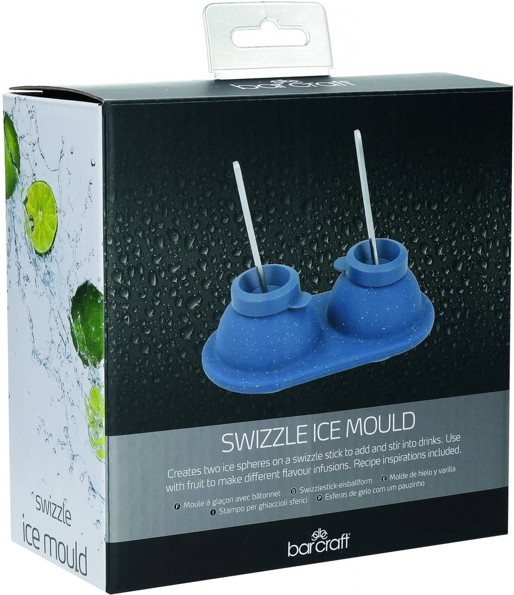 BarCraft Forma na led Swizzle, modrá