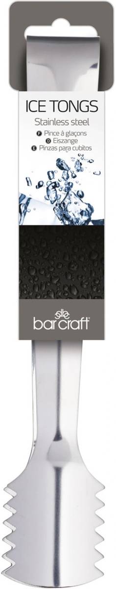 BarCraft Nerezové kleště na led, 16 cm