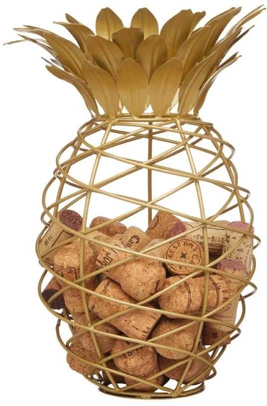 BarCraft Stojan na zátky na víno, ananas