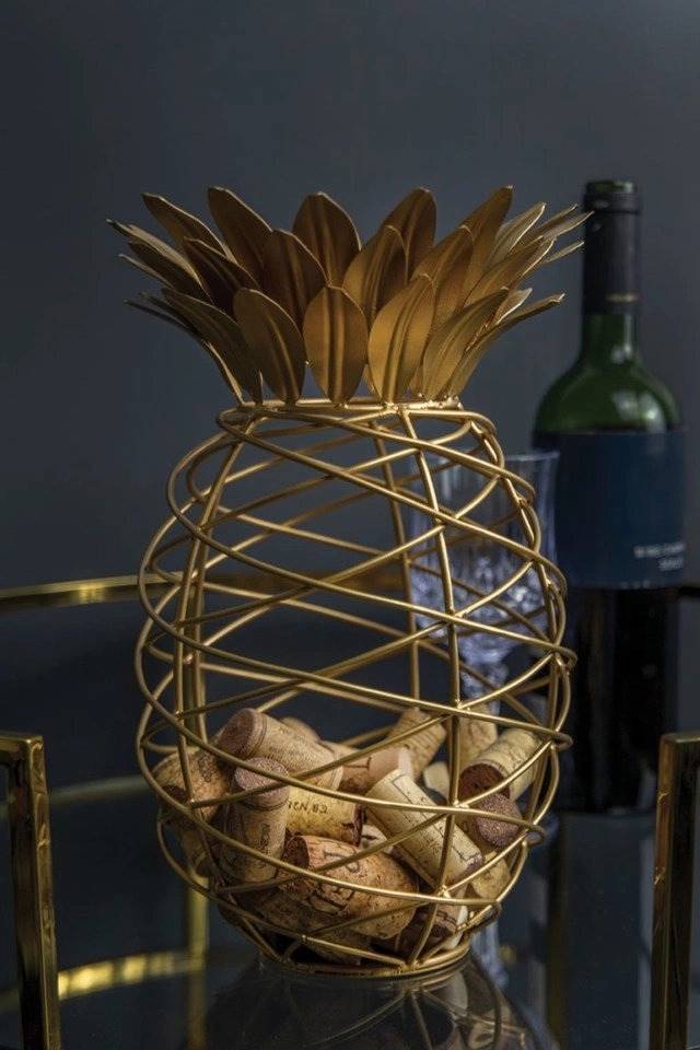 BarCraft Stojan na zátky na víno, ananas