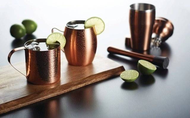 BarCraft Hrnek na koktejl Moscow Mule, 370 ml