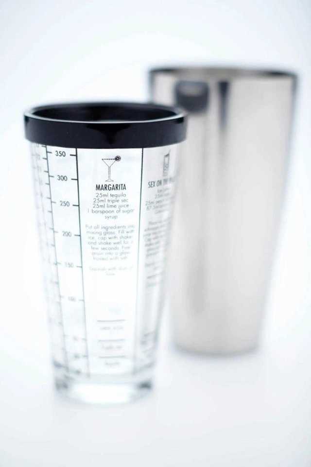 BarCraft Shaker na koktejly, s recepty, 400 ml