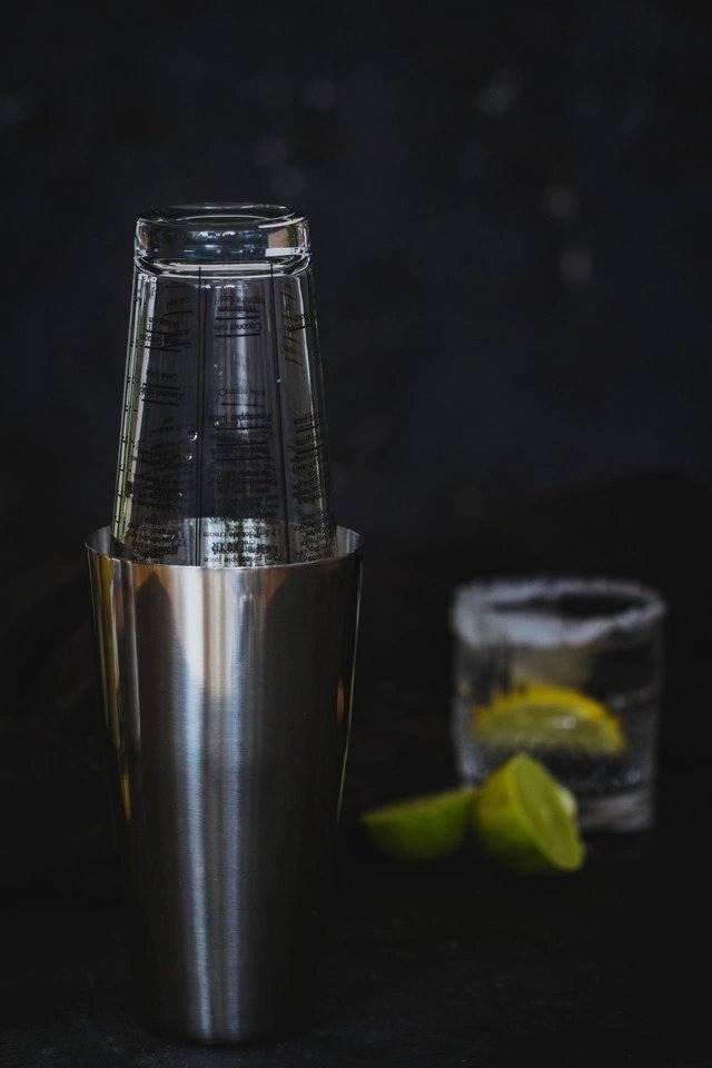 BarCraft Shaker na koktejly, s recepty, 400 ml