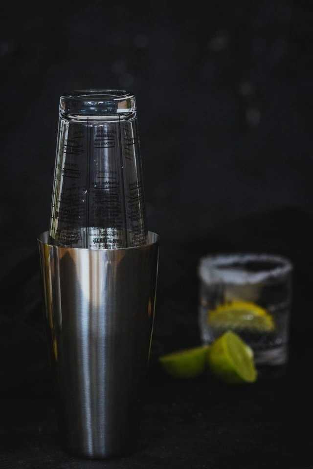 BarCraft Shaker na koktejly, s recepty, 400 ml
