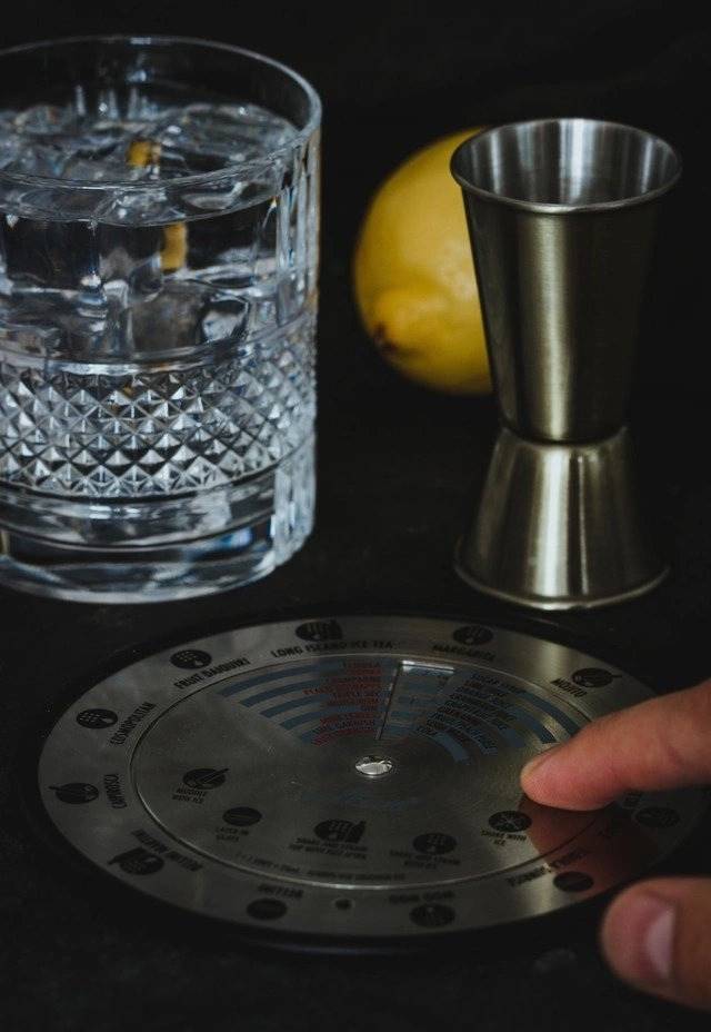 BarCraft Koktejlová karta z nerezové oceli