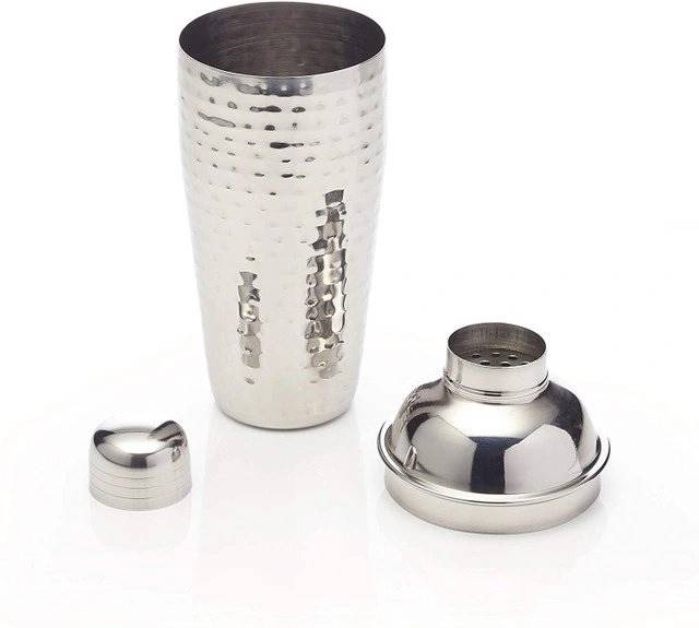 BarCraft Nerezový shaker v tepané úpravě, 700 ml