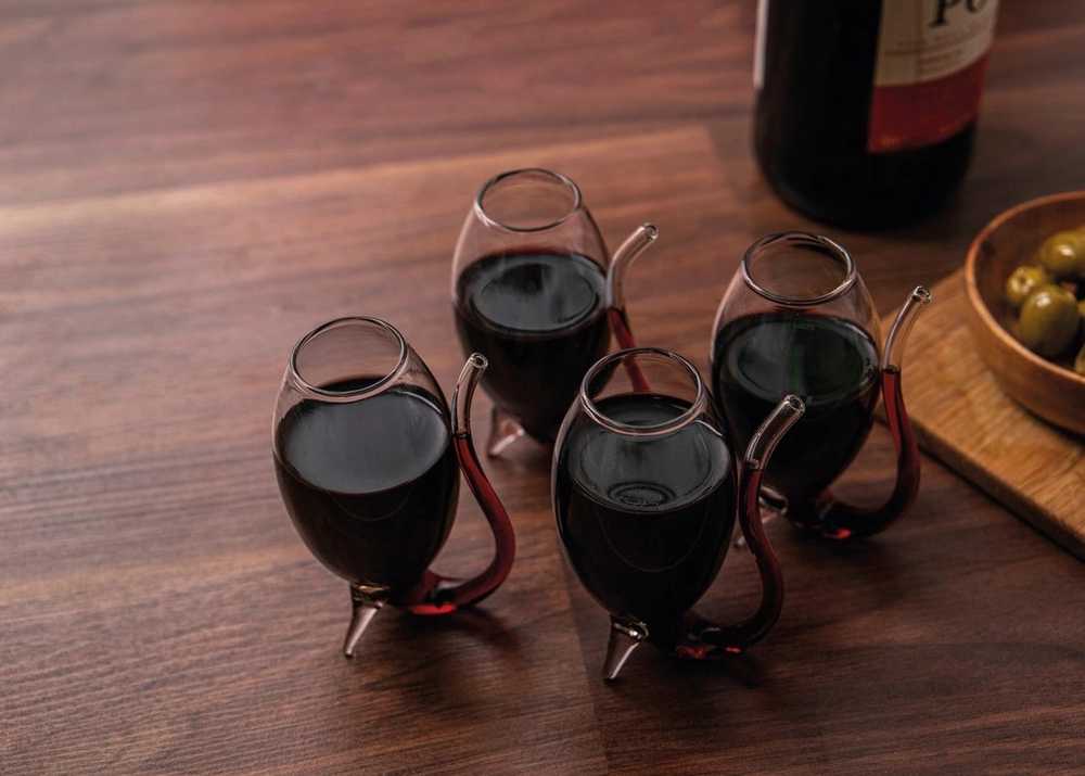 BarCraft Sada sklenic na portské, 4 ks